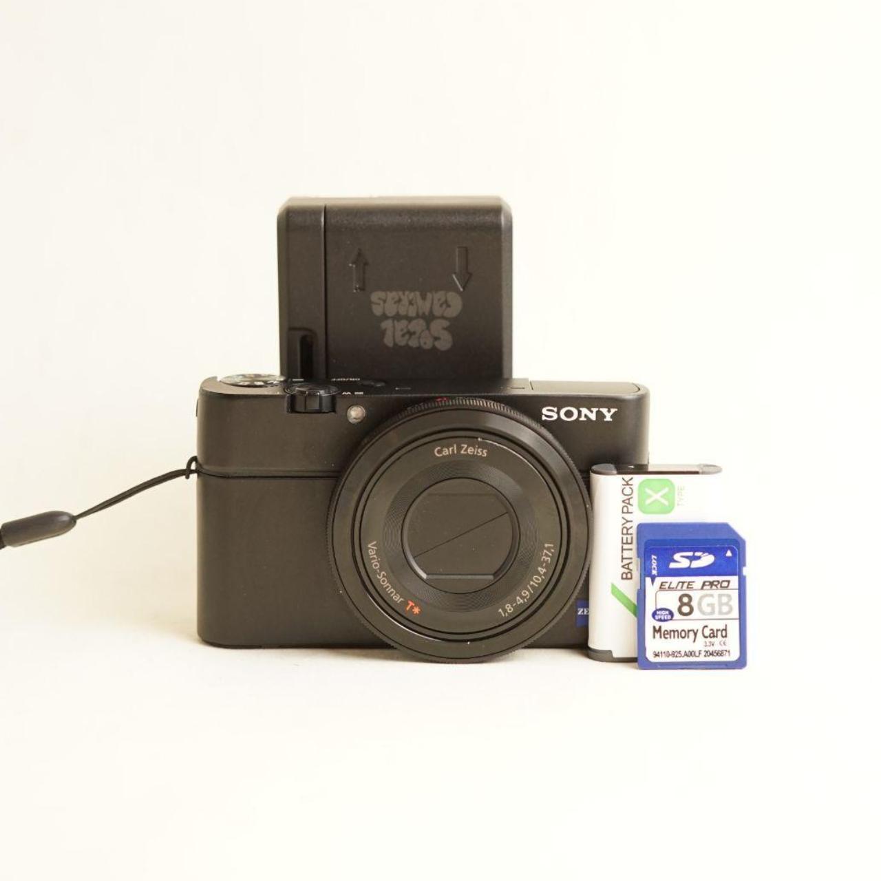 Sony Cyber-shot DSC-RX100 Digital Camera | 20.2MP | Tested & Working | Black