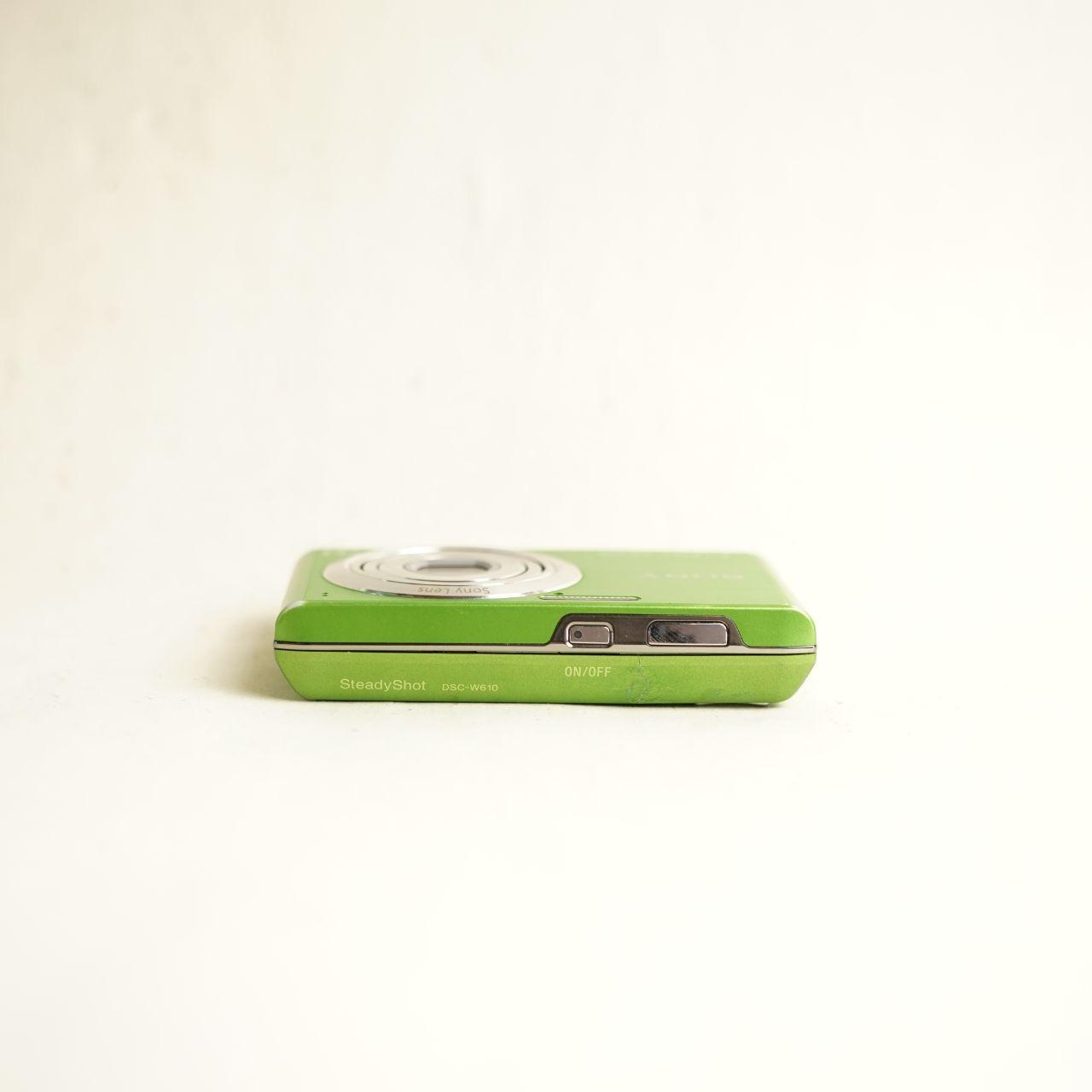 Sony Cyber-shot DSC-W610 Digital Camera | 14.1MP | Tested & Working | Green