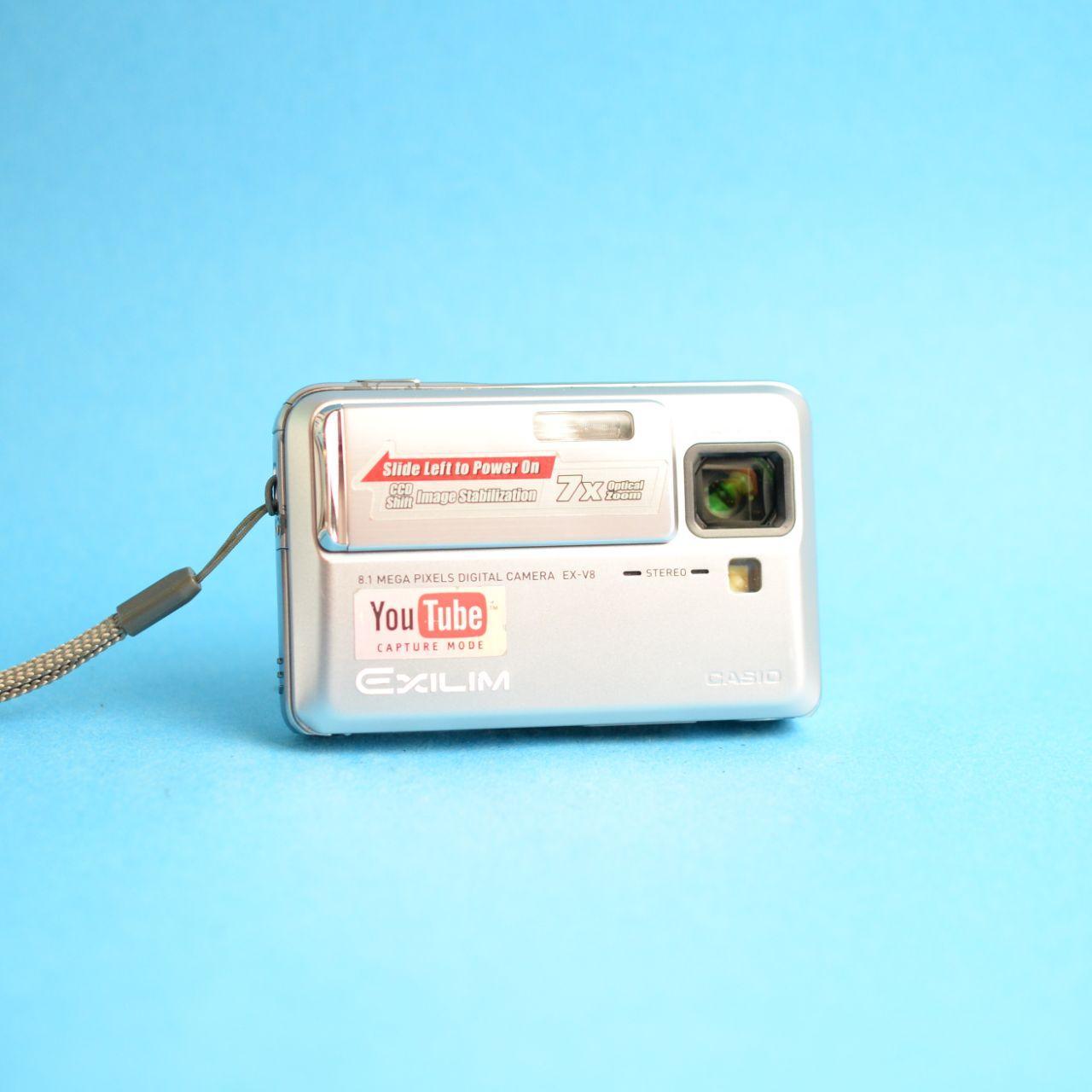 Casio Exilim EX-V8 Digital Camera | 8.1MP | Tested & Working