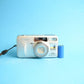 Minolta Riva Zoom 160 Film Camera | 35mm Point & Shoot | Tested & Working | Gold