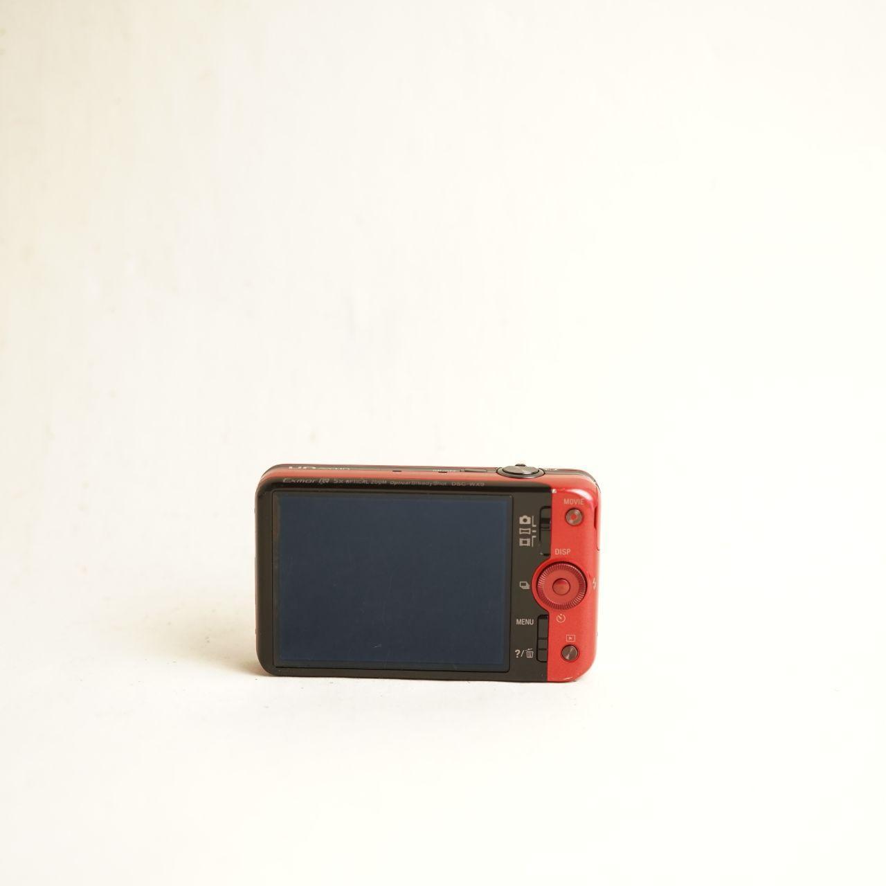 Sony Cyber-shot DSC-WX9 Digital Camera | 16.2MP | Read Description | Red