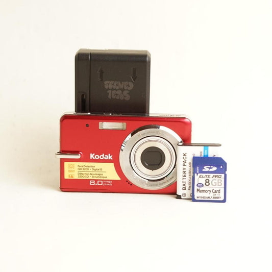 Kodak EasyShare M883 Digital Camera | 8.0MP | Tested & Working | Red