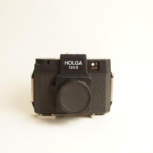 Holga 120 S Film Camera | Medium Format Toy Camera | Tested & Working | Black