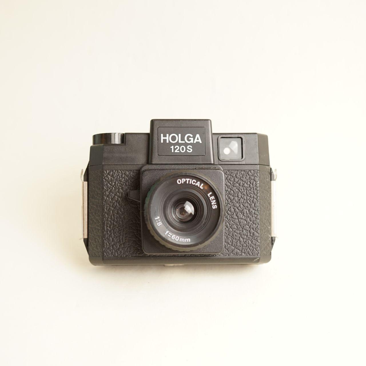 Holga 120 S Film Camera | Medium Format Toy Camera | Tested & Working | Black
