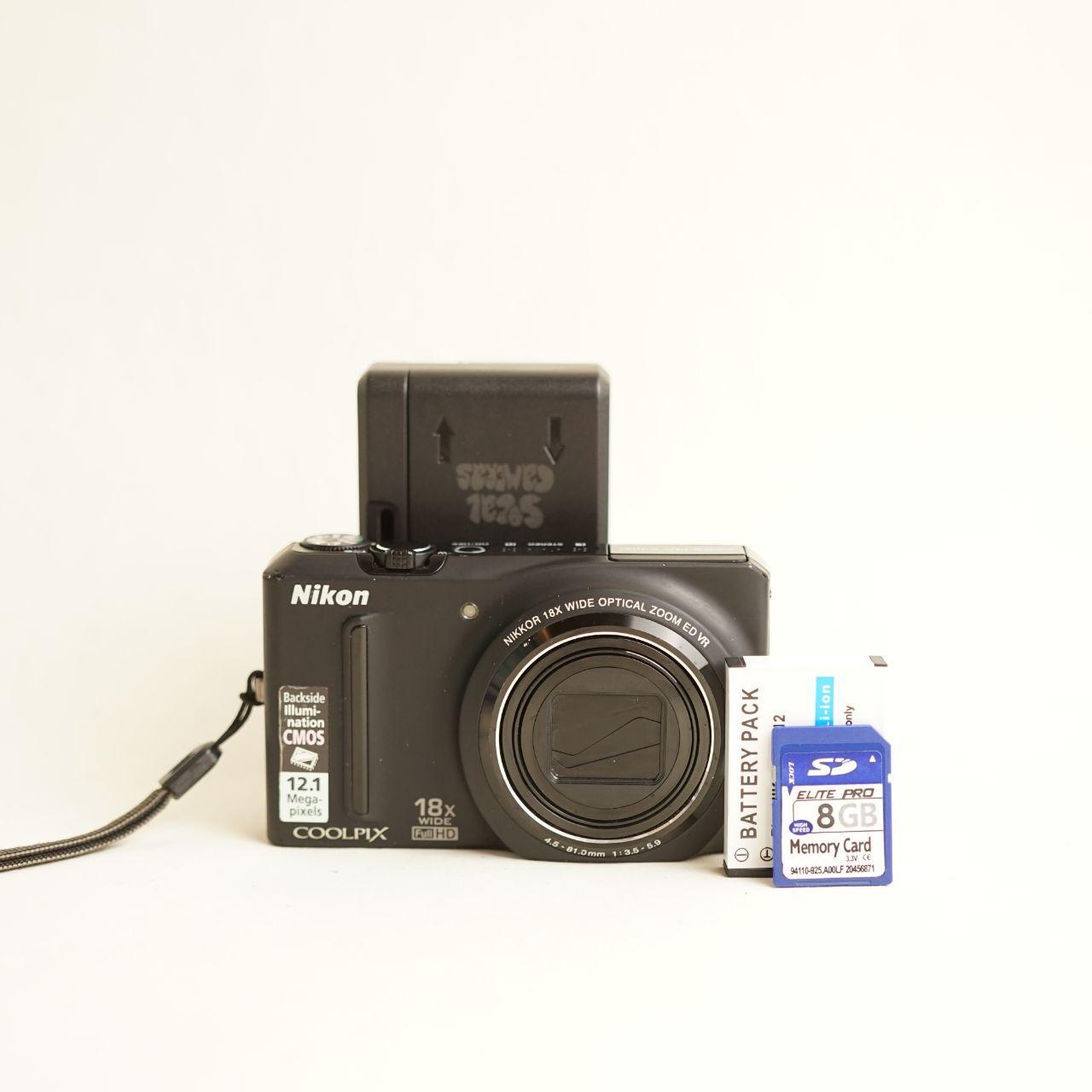 Nikon Coolpix S9100 Digital Camera | 12.1MP | Read Description | Black