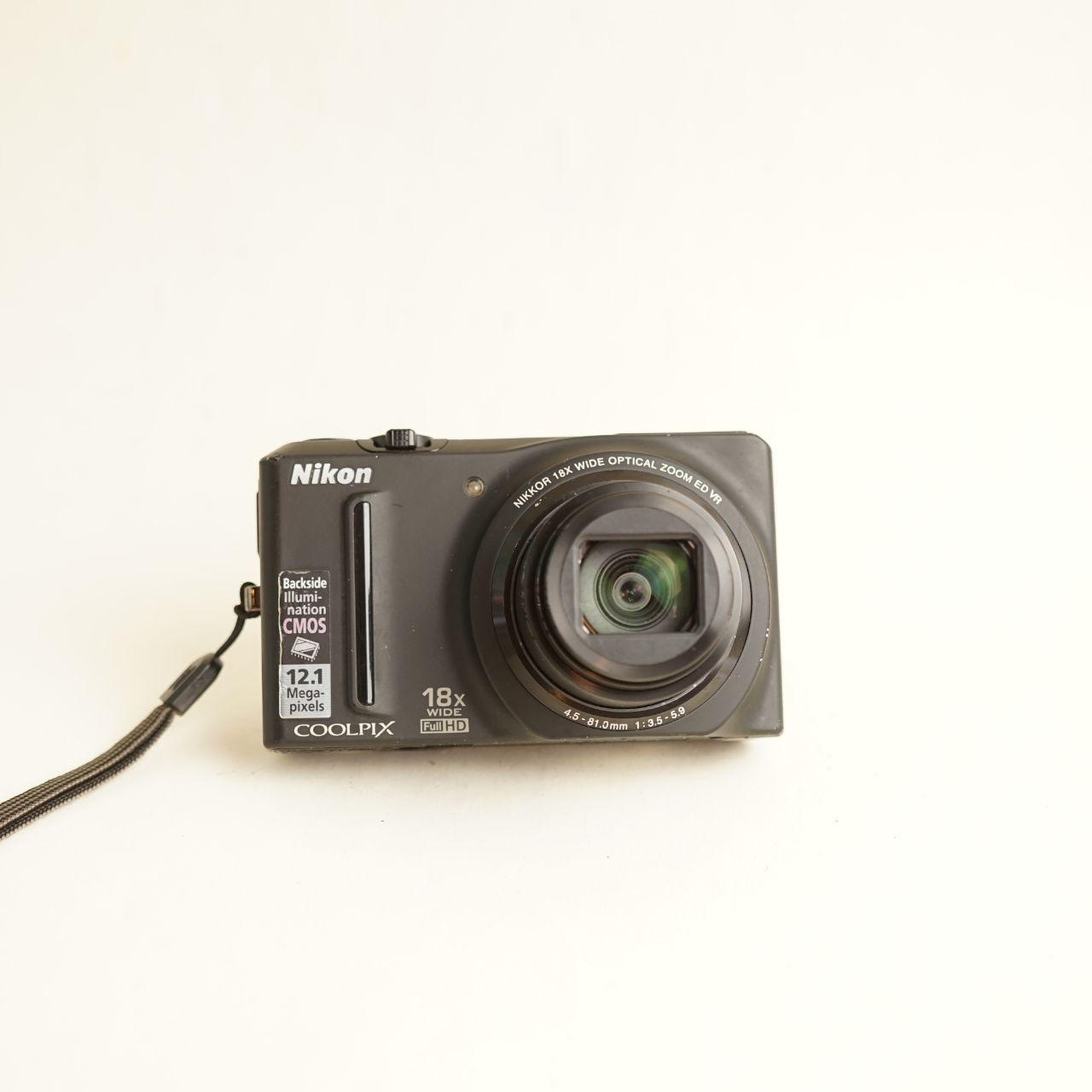 Nikon Coolpix S9100 Digital Camera | 12.1MP | Read Description | Black