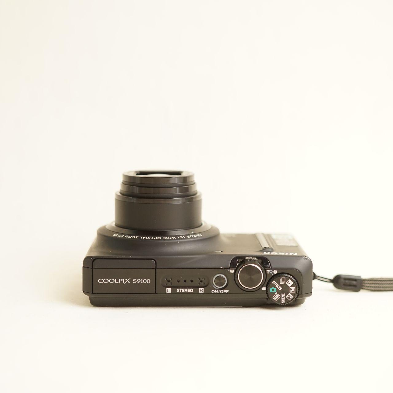 Nikon Coolpix S9100 Digital Camera | 12.1MP | Read Description | Black
