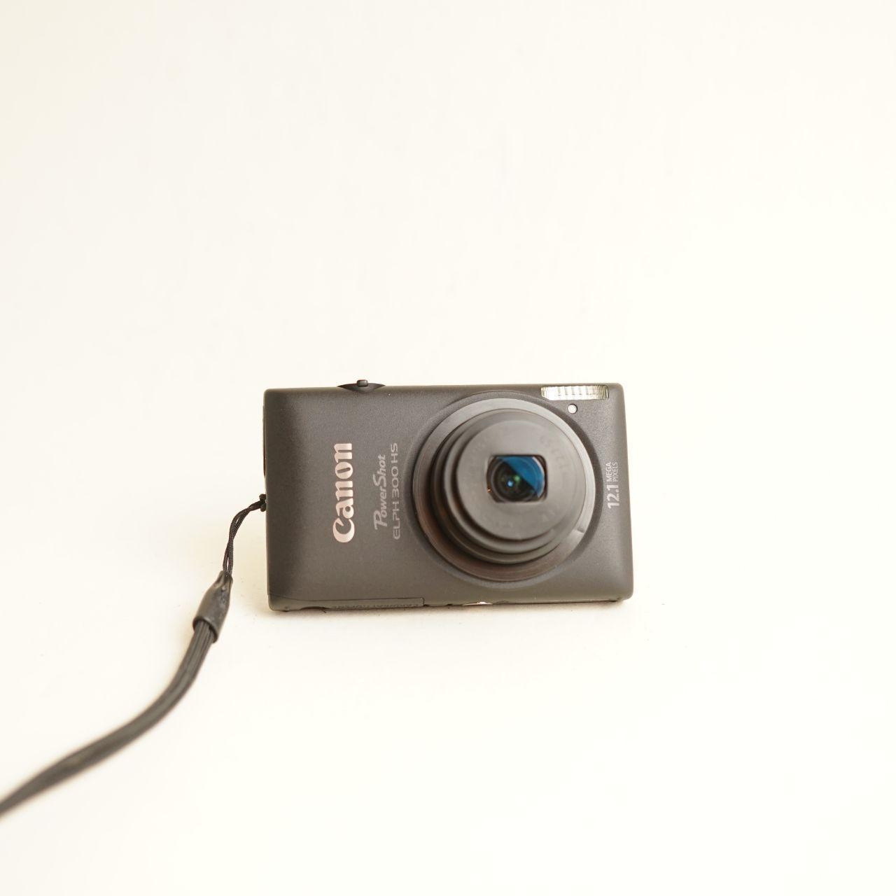 Canon PowerShot ELPH 300 HS Digital Camera | 12.1MP | Read Description | Black