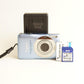 Canon PowerShot SD1300 IS Digital Camera | 12.1MP | Tested & Working | Blue