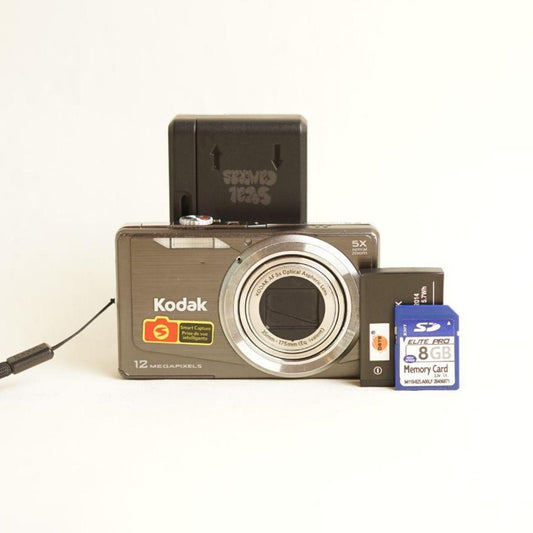 Kodak EasyShare M381 Digital Camera | 12.4MP | Tested & Working | Grey