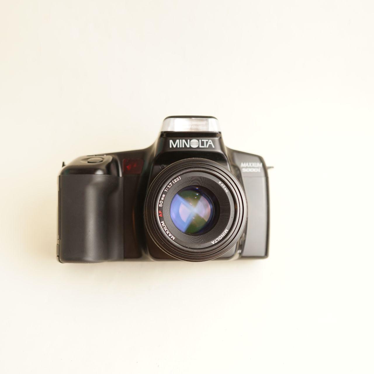 Minolta 5000i Film Camera | 35mm SLR | Tested & Working | Black