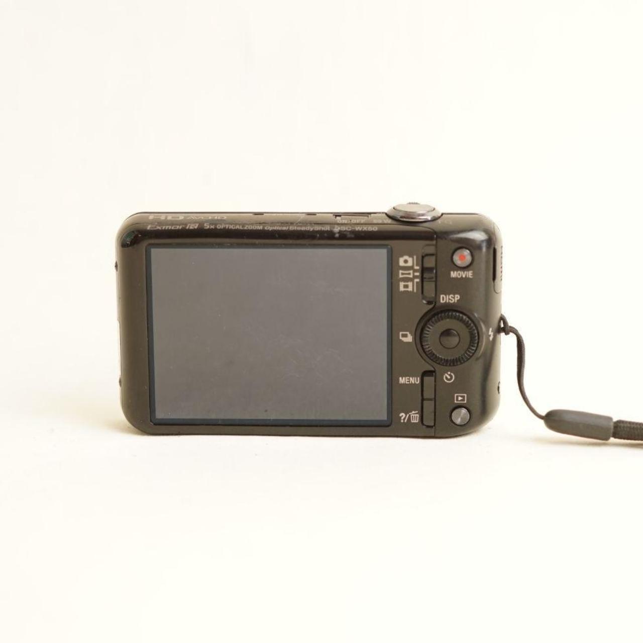 Sony Cyber-shot DSC-WX50 Digital Camera | 16.2MP | Tested & Working | Black