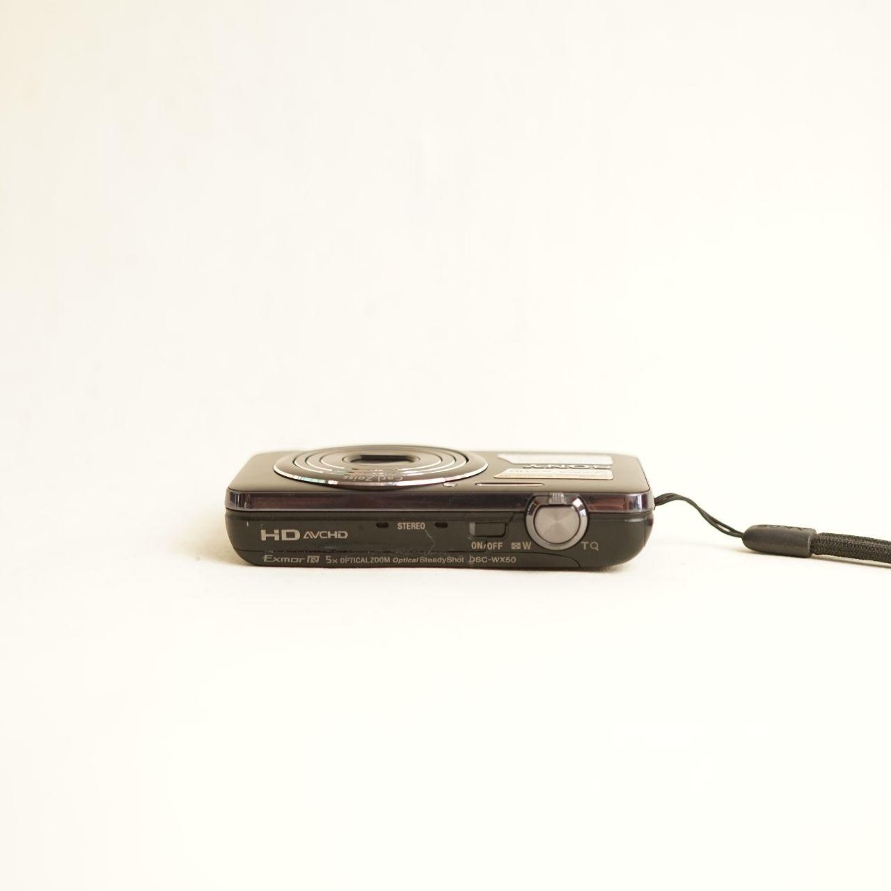 Sony Cyber-shot DSC-WX50 Digital Camera | 16.2MP | Tested & Working | Black