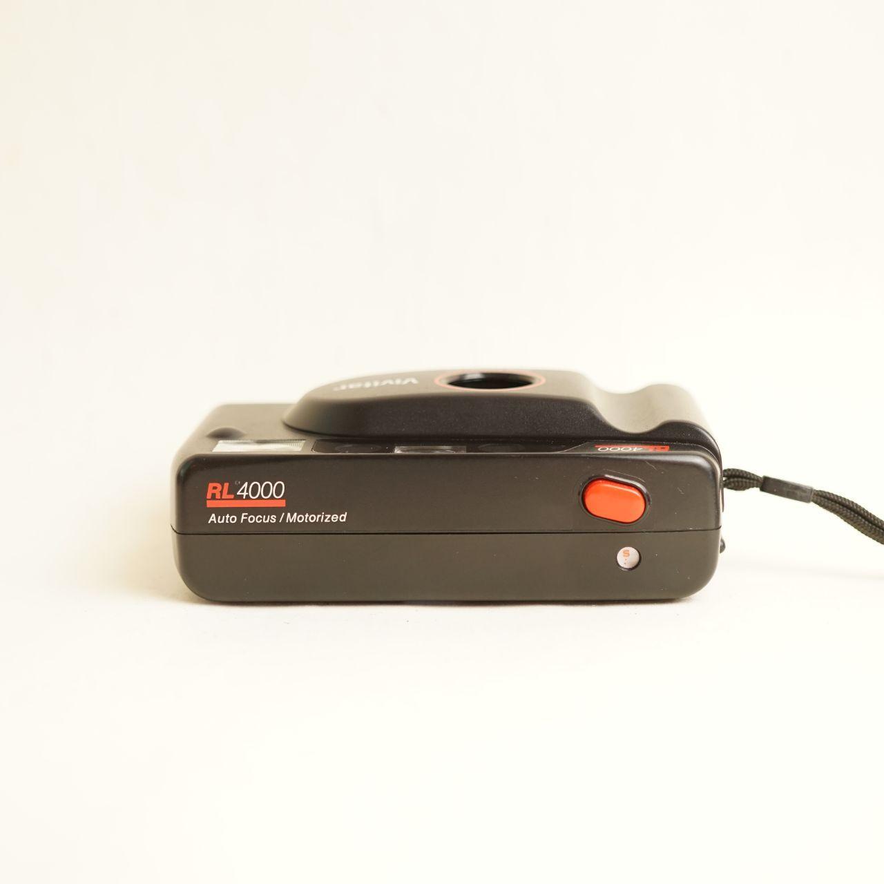 Vivitar RL 4000 Film Camera | 35mm Point & Shoot | Tested & Working | Black