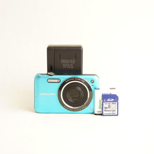 Samsung SL605 Digital Camera | 12.2MP | Read Description | Blue