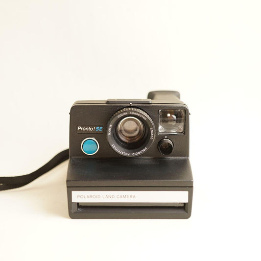 Polaroid Land Camera Pronto! SE Instant Camera | SX-70 Film | Tested & Working | Black