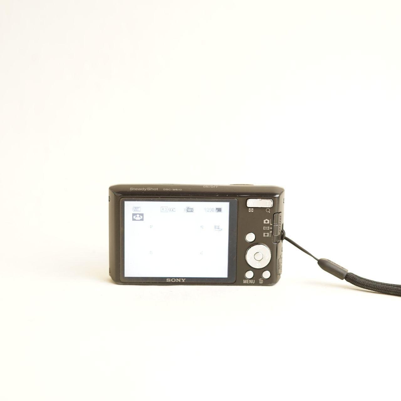 Sony Cyber-shot DSC-W610 Digital Camera | 14.1MP | Tested & Working | Black