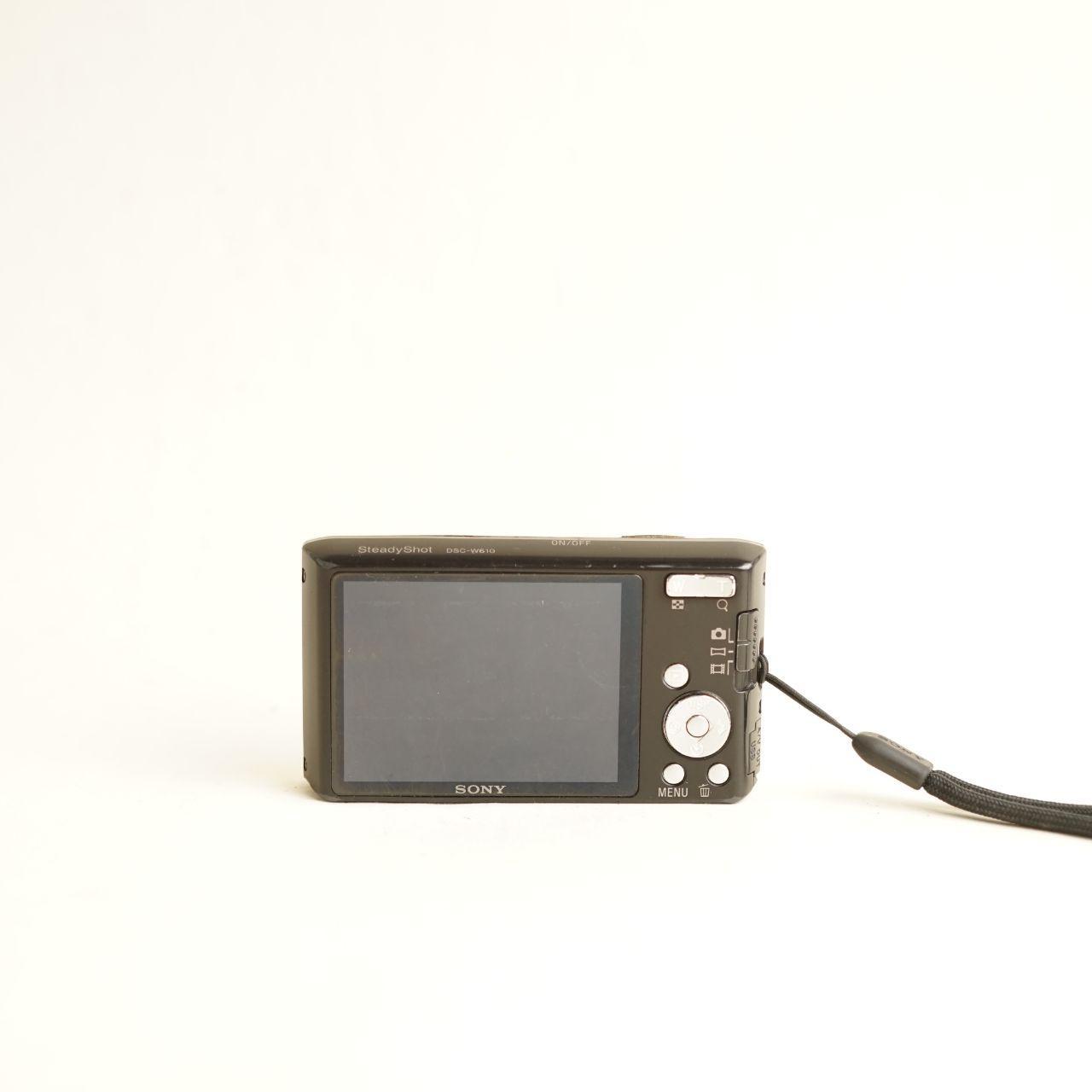 Sony Cyber-shot DSC-W610 Digital Camera | 14.1MP | Tested & Working | Black