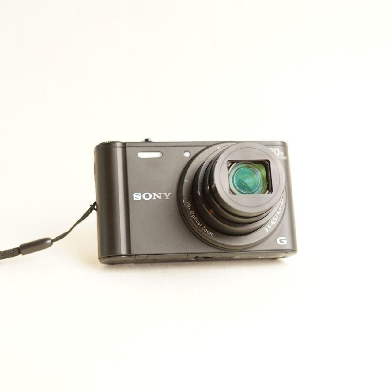 Sony Cyber-shot DSC-WX350 Digital Camera | 18.2MP | Tested & Working | Black