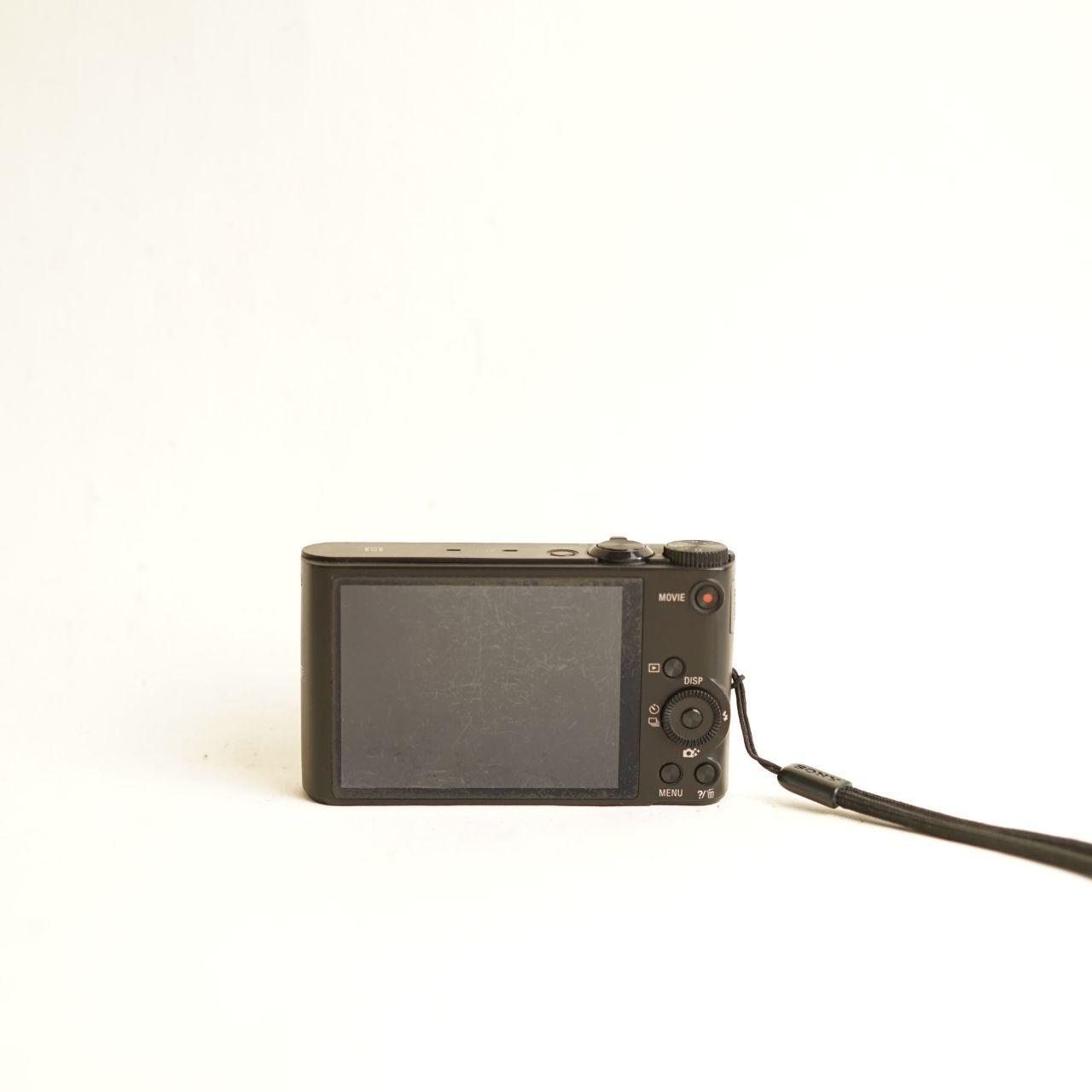 Sony Cyber-shot DSC-WX350 Digital Camera | 18.2MP | Tested & Working | Black