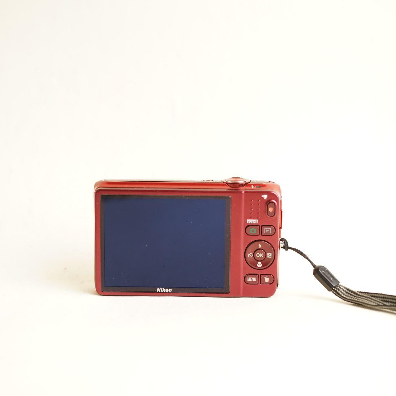 Nikon Coolpix S6500 Digital Camera | 16.0MP | Tested & Working | Red