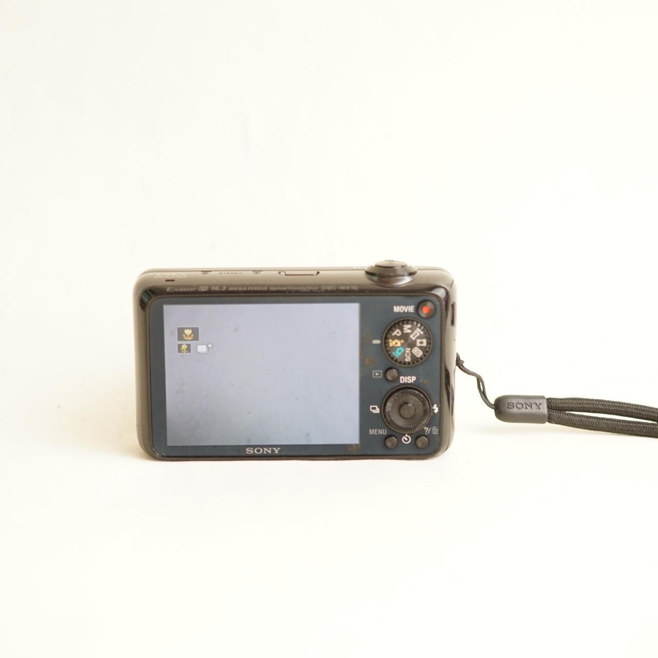 Sony Cyber-shot DSC-WX10 Digital Camera | 16.2MP | Read Description | Black