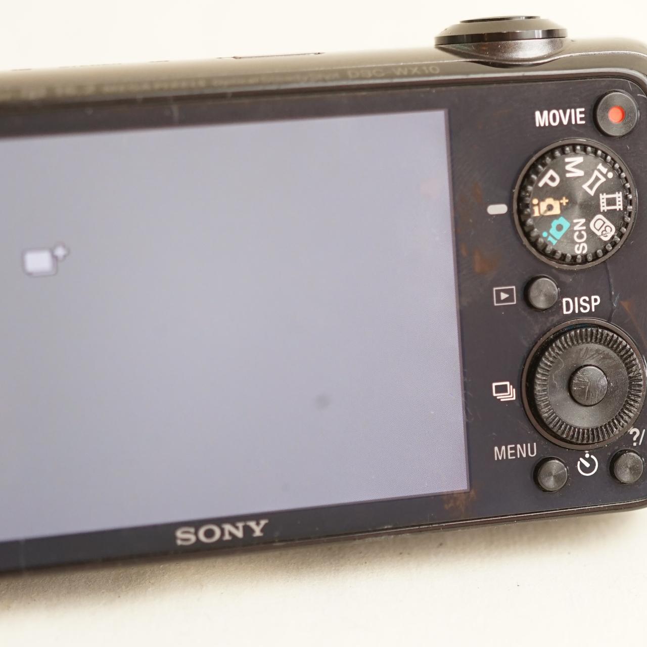 Sony Cyber-shot DSC-WX10 Digital Camera | 16.2MP | Read Description | Black