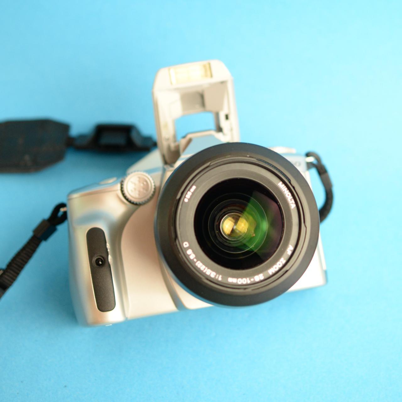 Minolta Maxxum 50 Film Camera | 35mm SLR | Tested & Working | Silver