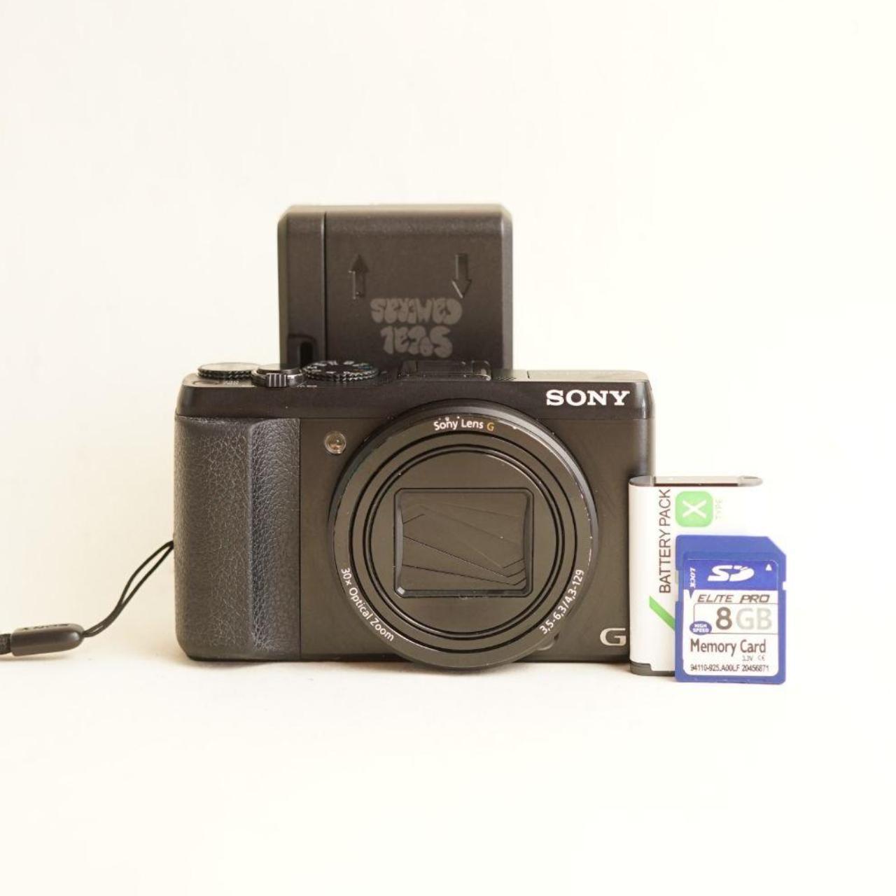 Sony Cyber-shot DSC-HX50V Digital Camera | 20.4MP | Tested & Working | Black