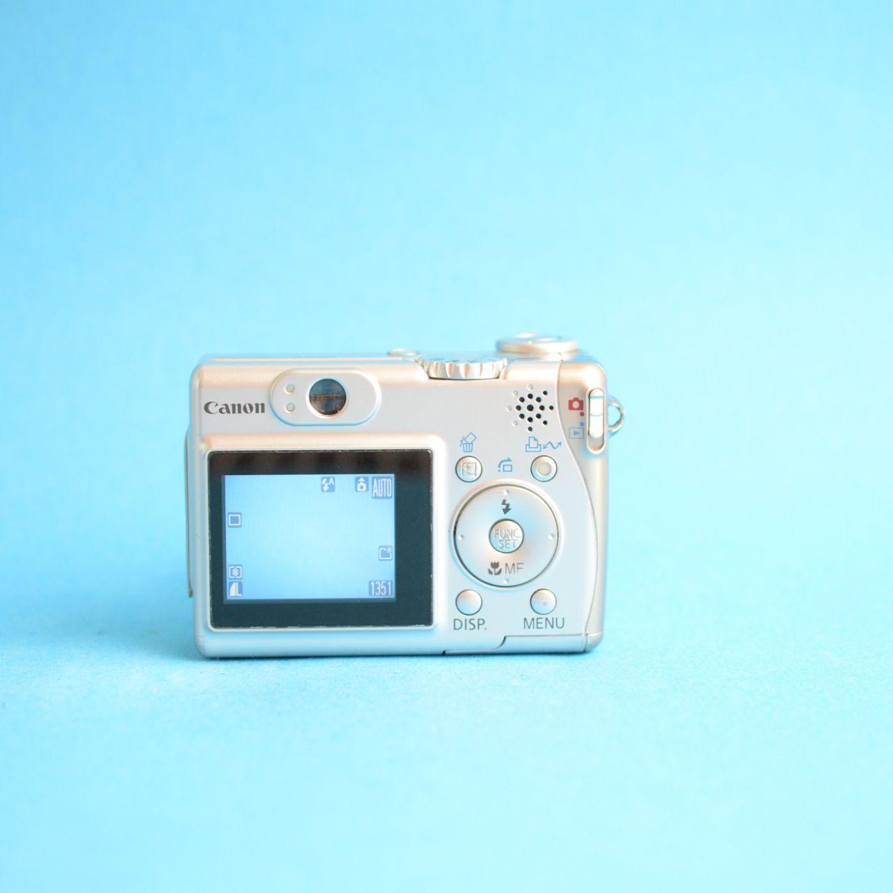 Canon PowerShot A530 Digital Camera | 5.0MP | Tested & Working | Silver
