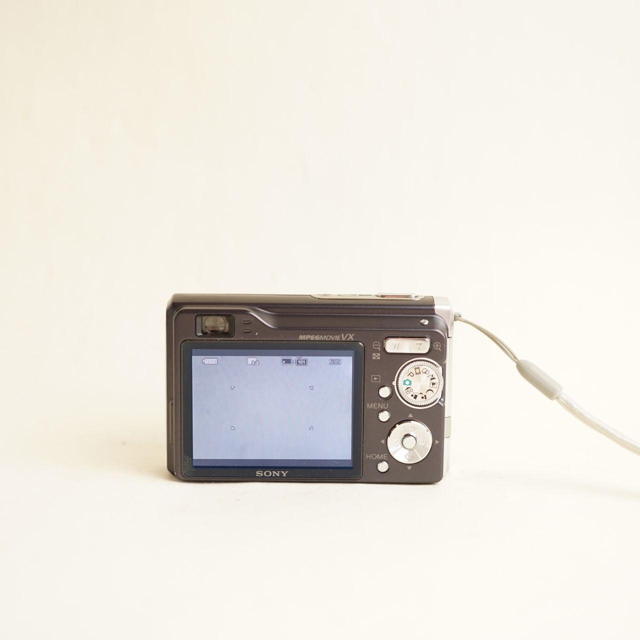 Sony Cyber-shot DSC-W80 Digital Camera | 7.2MP | Tested & Working | Black
