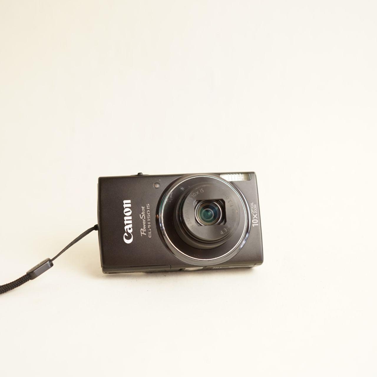 Canon PowerShot ELPH 150 IS Digital Camera | 20MP | Tested & Working | Black