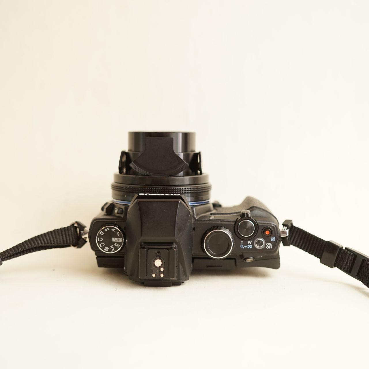 Olympus Stylus 1s Digital Camera | 12MP | Tested & Working | Black