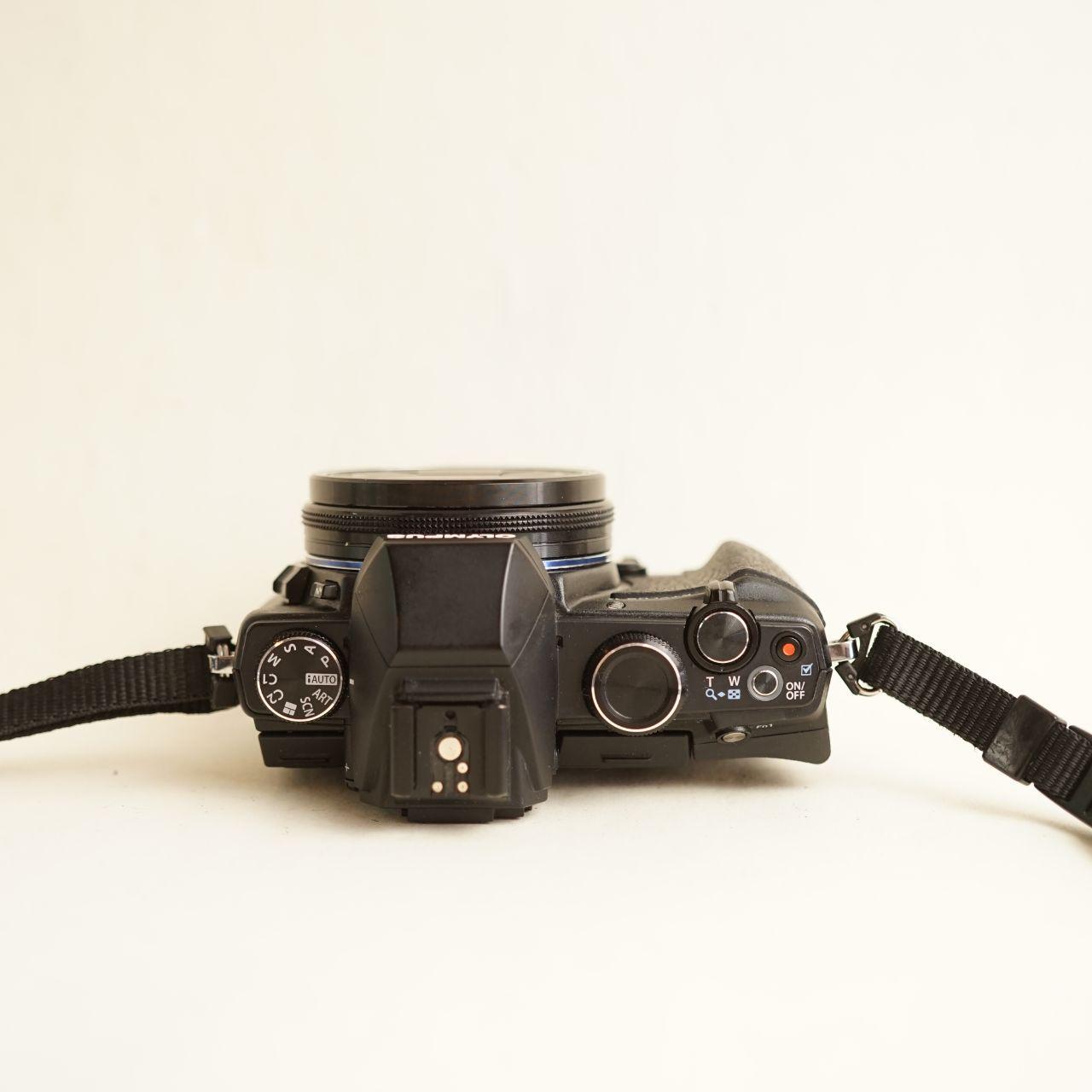 Olympus Stylus 1s Digital Camera | 12MP | Tested & Working | Black