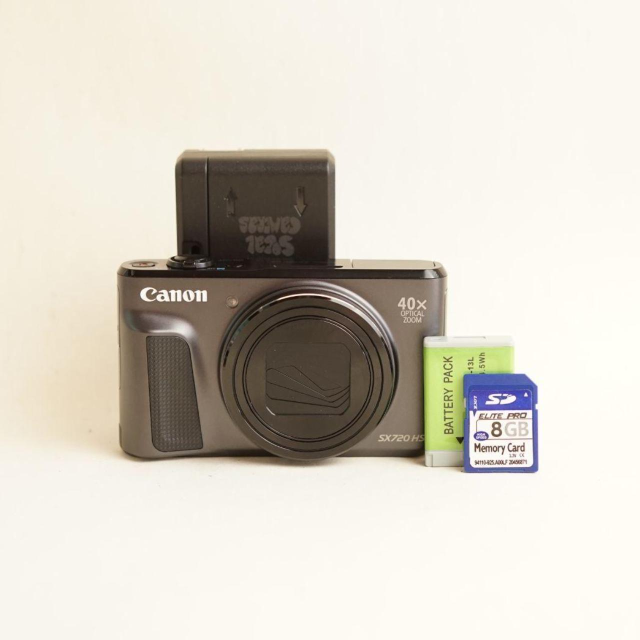 Canon PowerShot SX720 HS Digital Camera | 20.3MP | Tested & Working | Grey