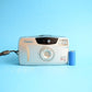 Canon Sure Shot 76 Zoom Film Camera | 35mm Point & Shoot | Tested & Working | Silver