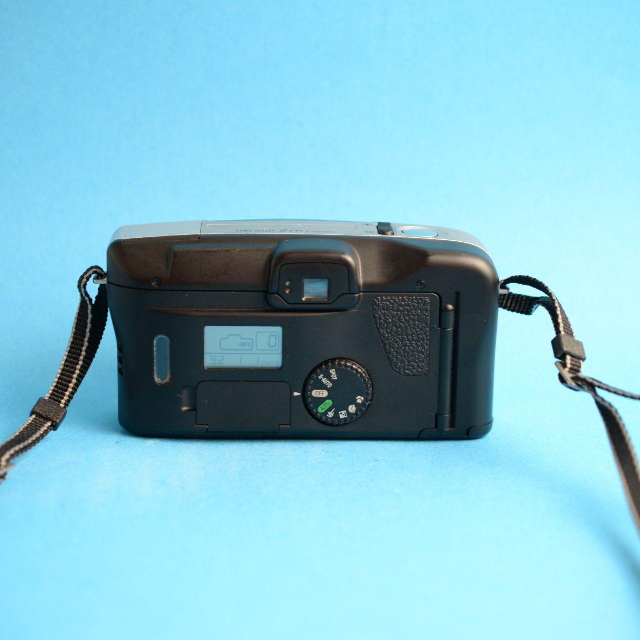 Canon Sure Shot Z135 Caption Film Camera | 35mm Point & Shoot | Tested & Working | Silver