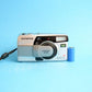 Olympus Superzoom 105R Film Camera | 35mm Point & Shoot | Tested & Working | Silver