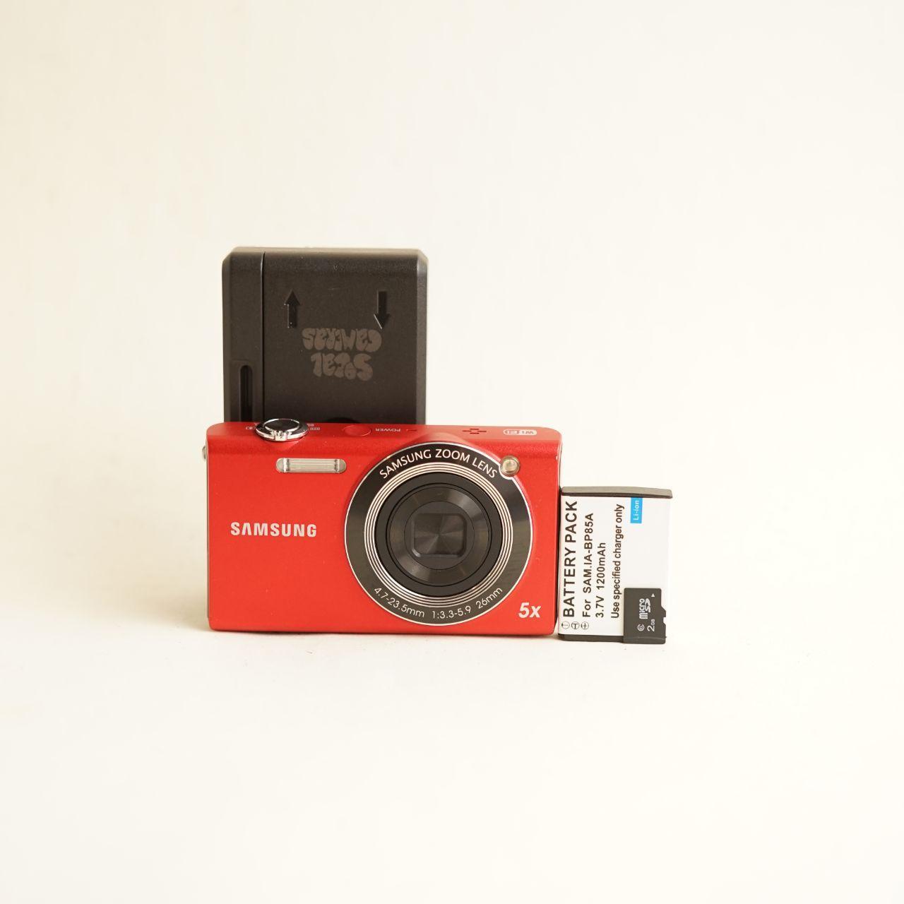 Samsung SH100 Digital Camera | 14.2MP | Tested & Working | Red