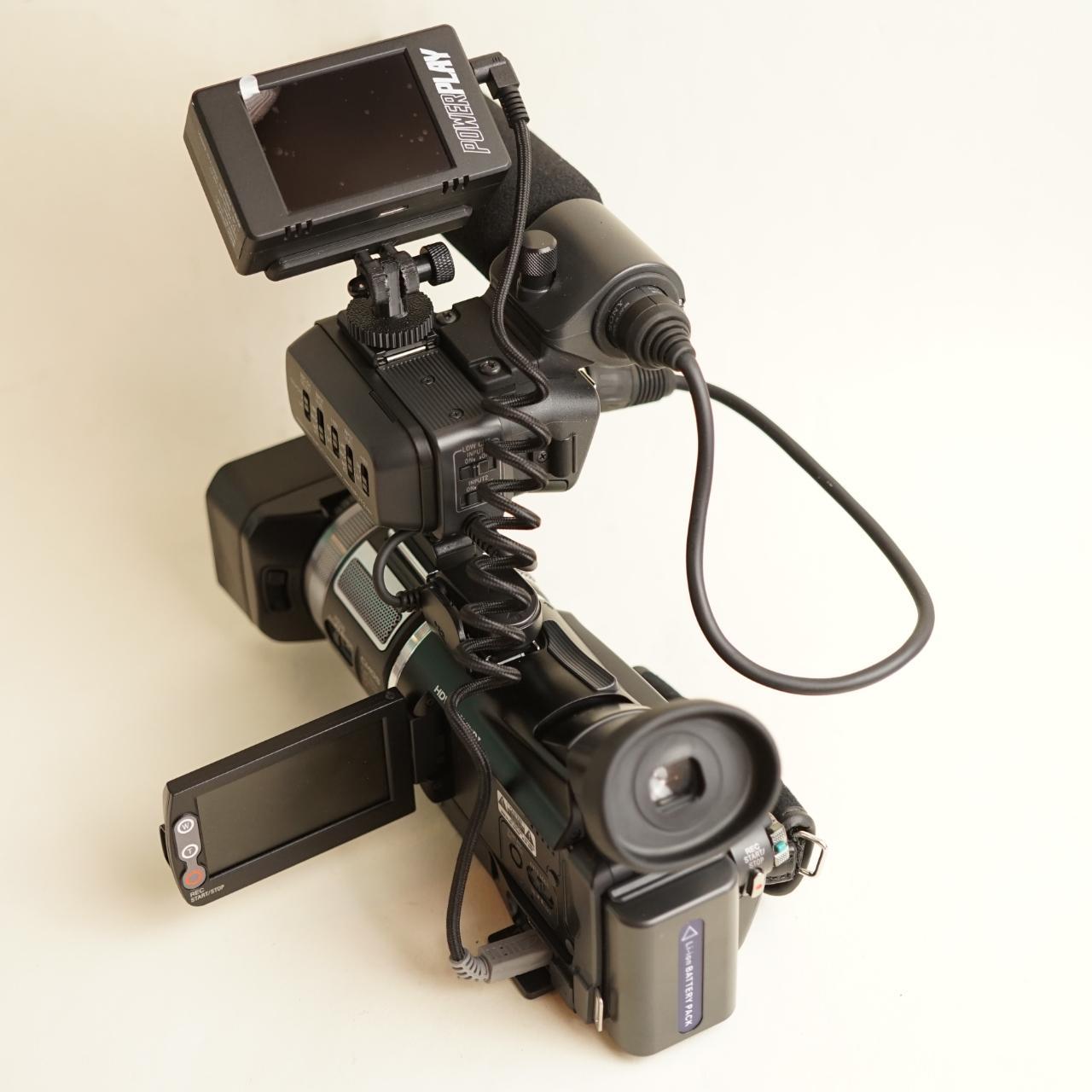 Sony HVR-A1U Digital Camcorder | Tapeless Setup | Tested & Working | Silver