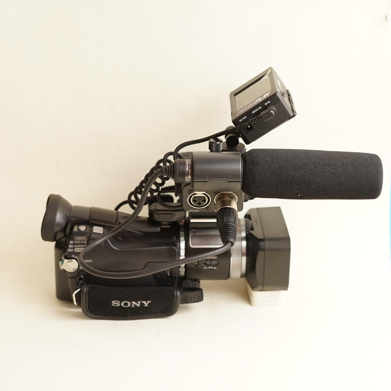 Sony HVR-A1U Digital Camcorder | Tapeless Setup | Tested & Working | Silver