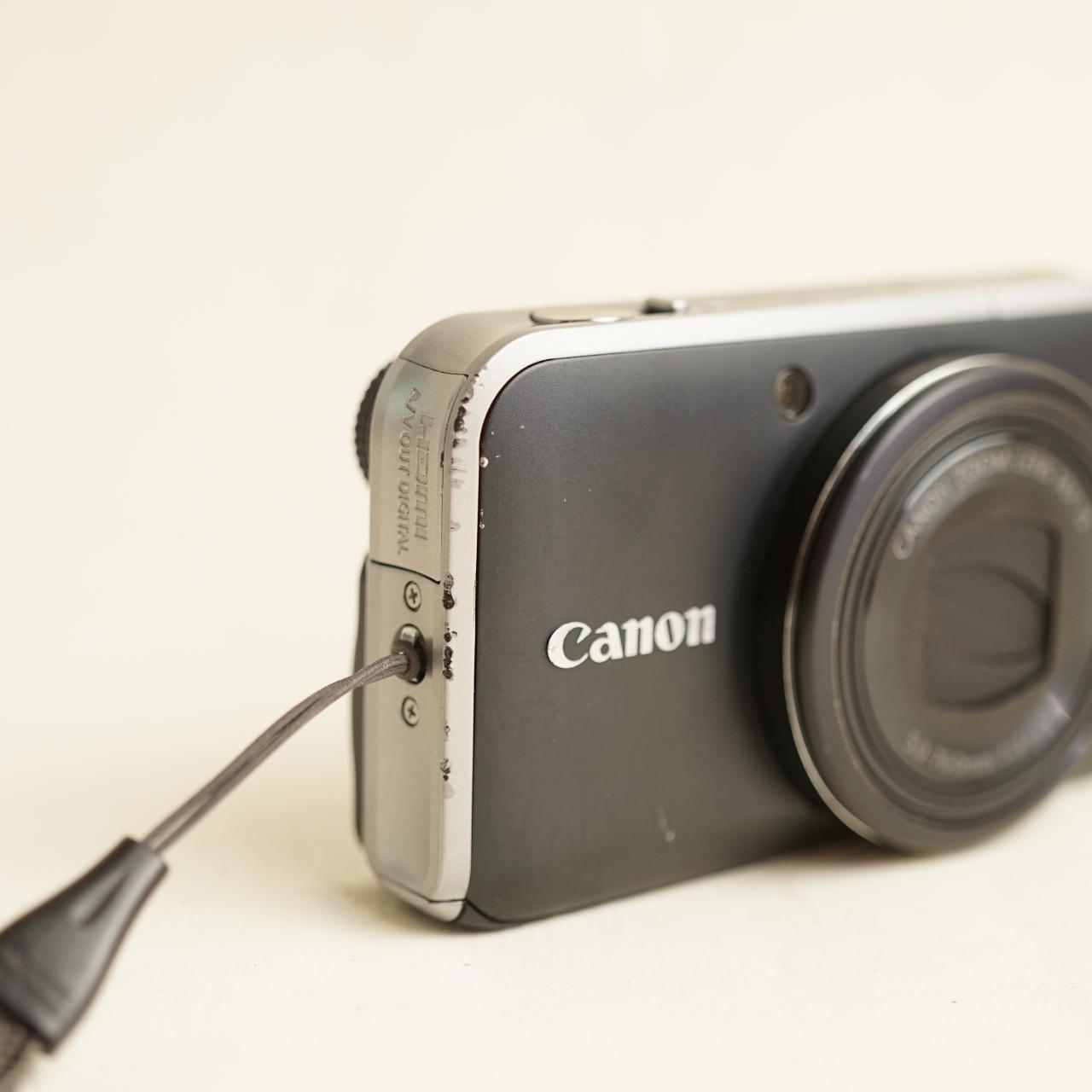 Canon PowerShot SX210 IS Digital Camera | 14.1MP | Tested & Working | Black