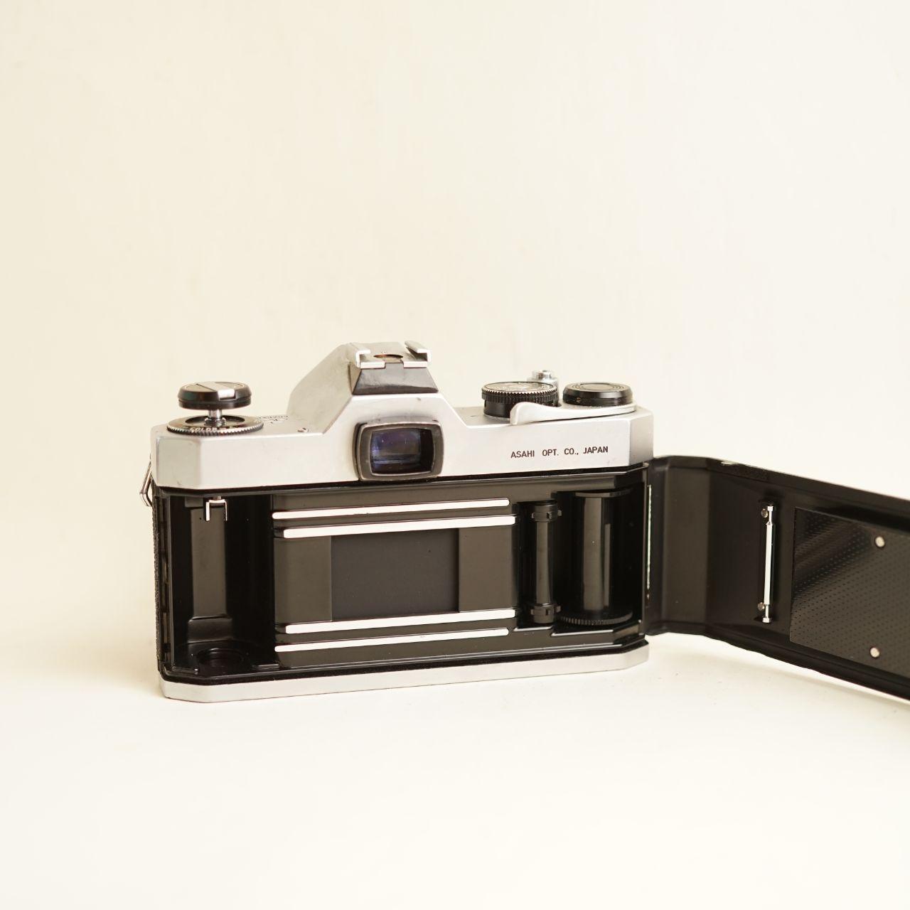 Pentax Spotmatic F Film Camera | FULL CLA | 50mm f/1.4 Lens | Read Description | Silver