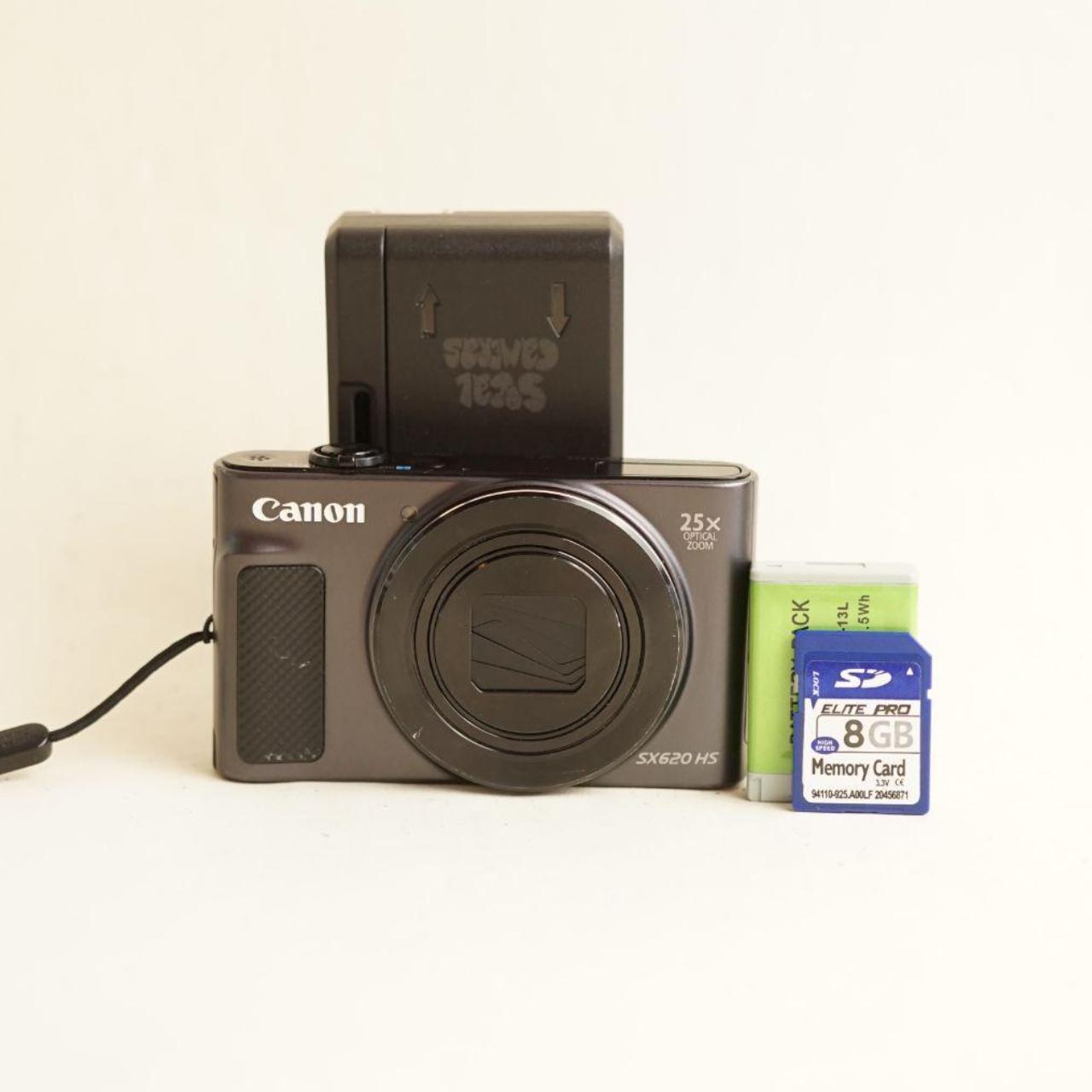 Canon PowerShot SX620 HS Digital Camera | 20.2MP | Tested & Working | Grey