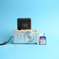 Canon PowerShot ELPH 130 IS Digital Camera | 16MP | Tested & Working | Silver