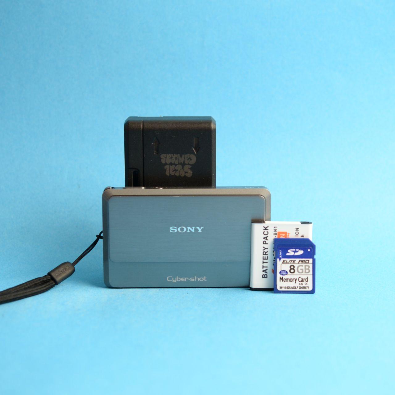Sony Cyber-shot DSC-TX7 Digital Camera | 10.2MP | Tested & Working | Silver