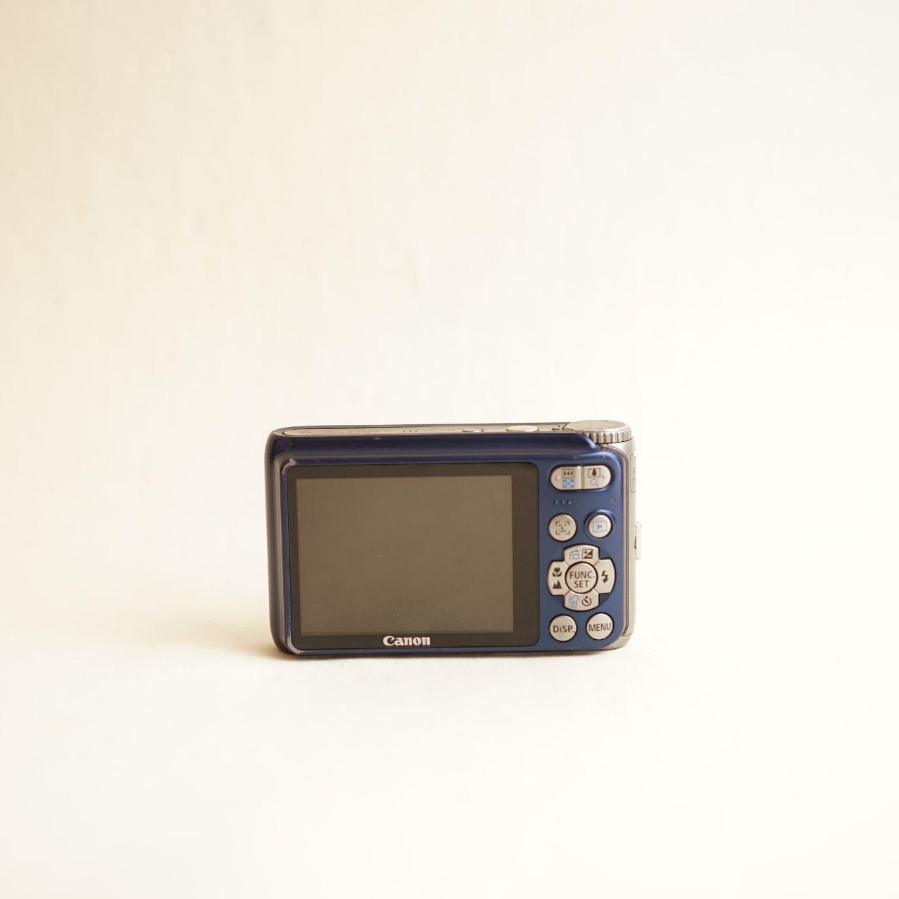 Canon PowerShot A3100 IS Digital Camera | 12.1MP | Tested & Working | Blue
