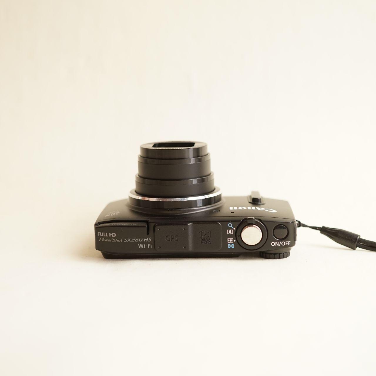 Canon PowerShot SX280 HS Digital Camera | 12.1MP | Tested & Working | Black