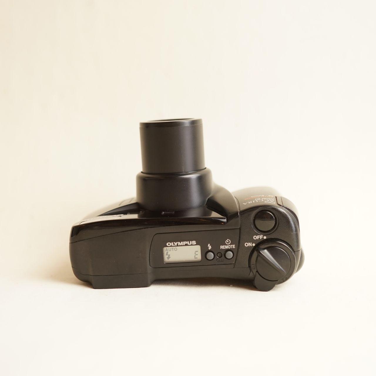 Olympus Infinity Accura Zoom 80 Film Camera | 35mm Point & Shoot | Read Description | Black