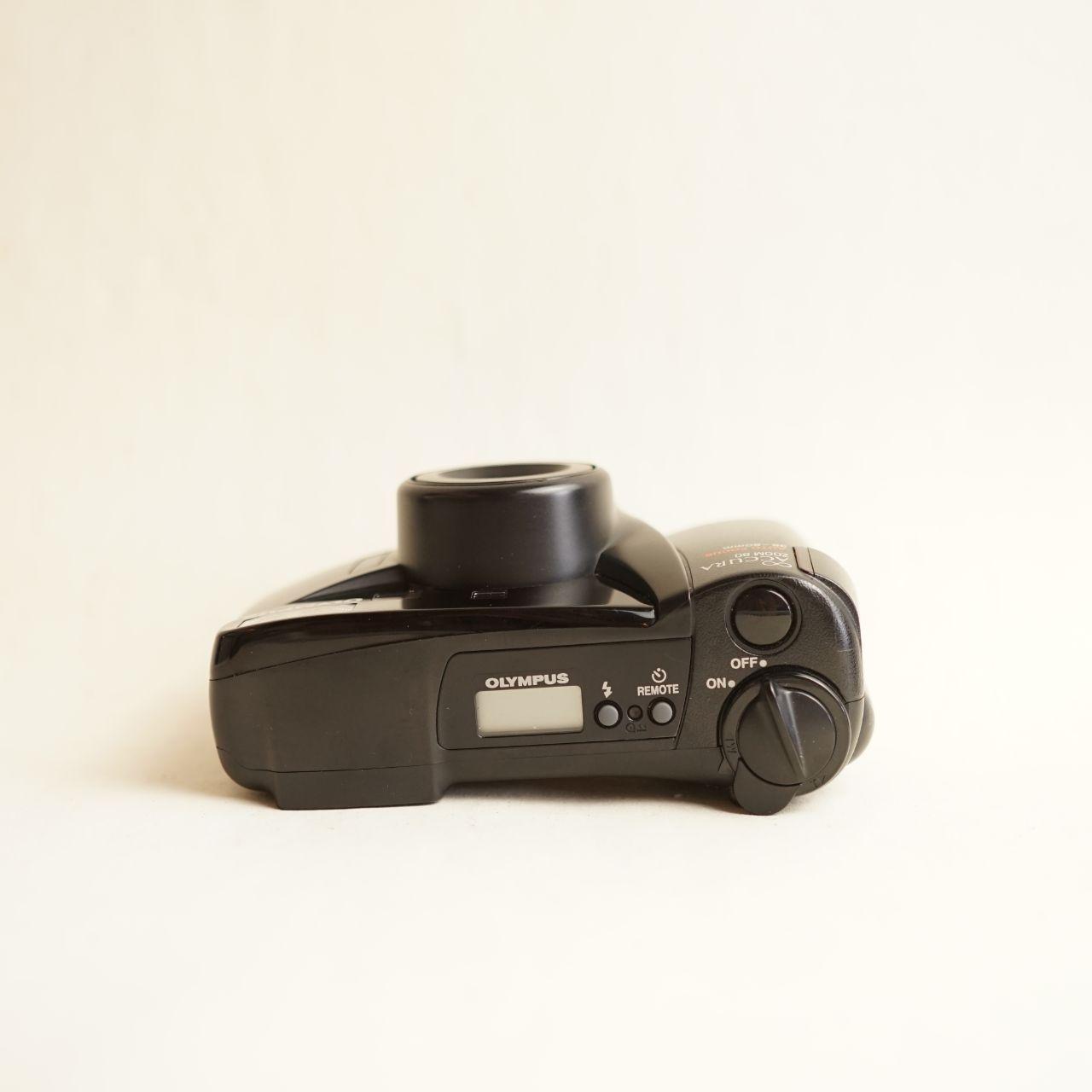 Olympus Infinity Accura Zoom 80 Film Camera | 35mm Point & Shoot | Read Description | Black